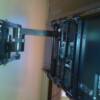 Wall Mounted TV w/Extended Arm Mount Closeup (Pic 2 of 4)